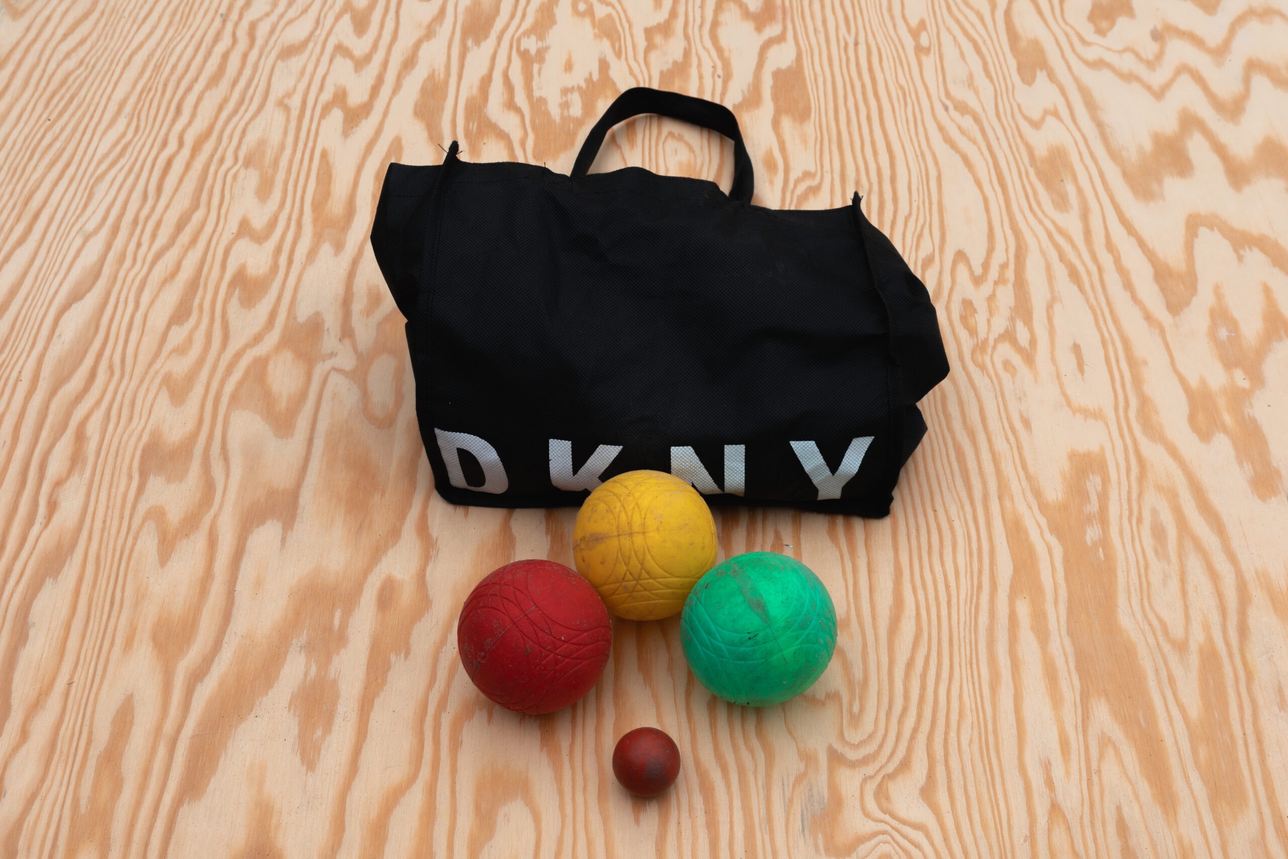 Jeu pétanque plastique